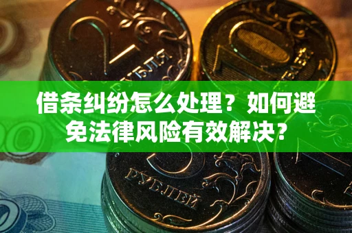 北京借条纠纷怎么处理？如何避免法律风险有效解决？