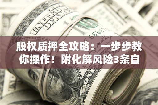 北京股权质押全攻略：一步步教你操作！附化解风险3条自救法则