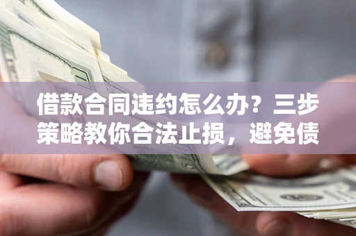 北京借款合同违约怎么办？三步策略教你合法止损，避免债务危机升级