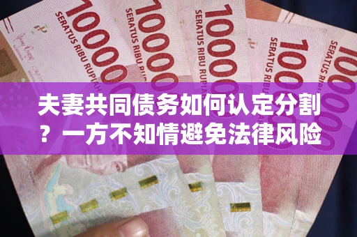 北京夫妻共同债务如何认定分割？一方不知情避免法律风险必看！