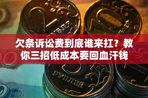 北京欠条诉讼费到底谁来扛？教你三招低成本要回血汗钱